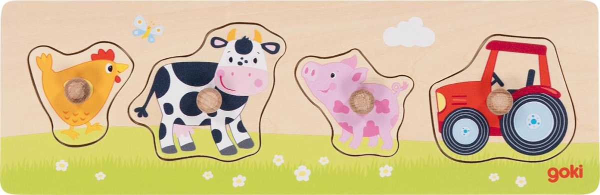 Steckpuzzle 'Auf dem Land'