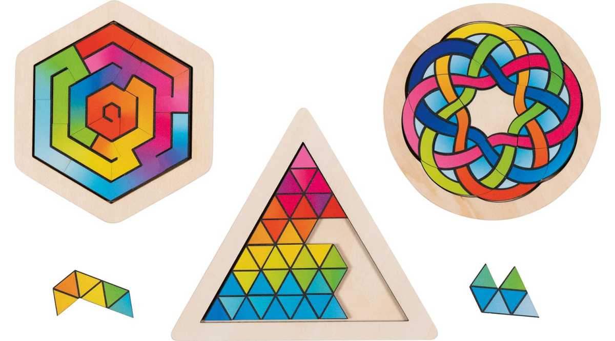 Knobelpuzzles, 9er Set