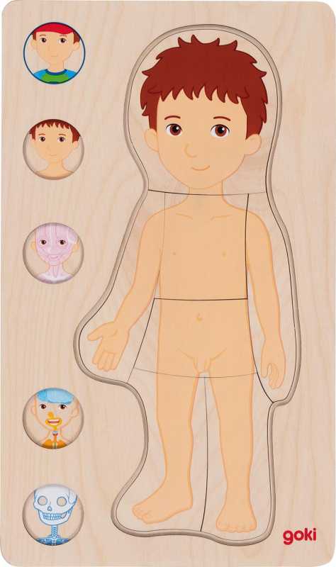 Schichtenpuzzle Junge