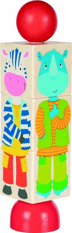 Drehpuzzle Tiere, 6er Set