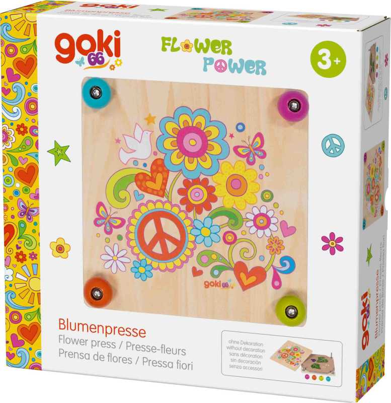 Blumenpresse Flower Power