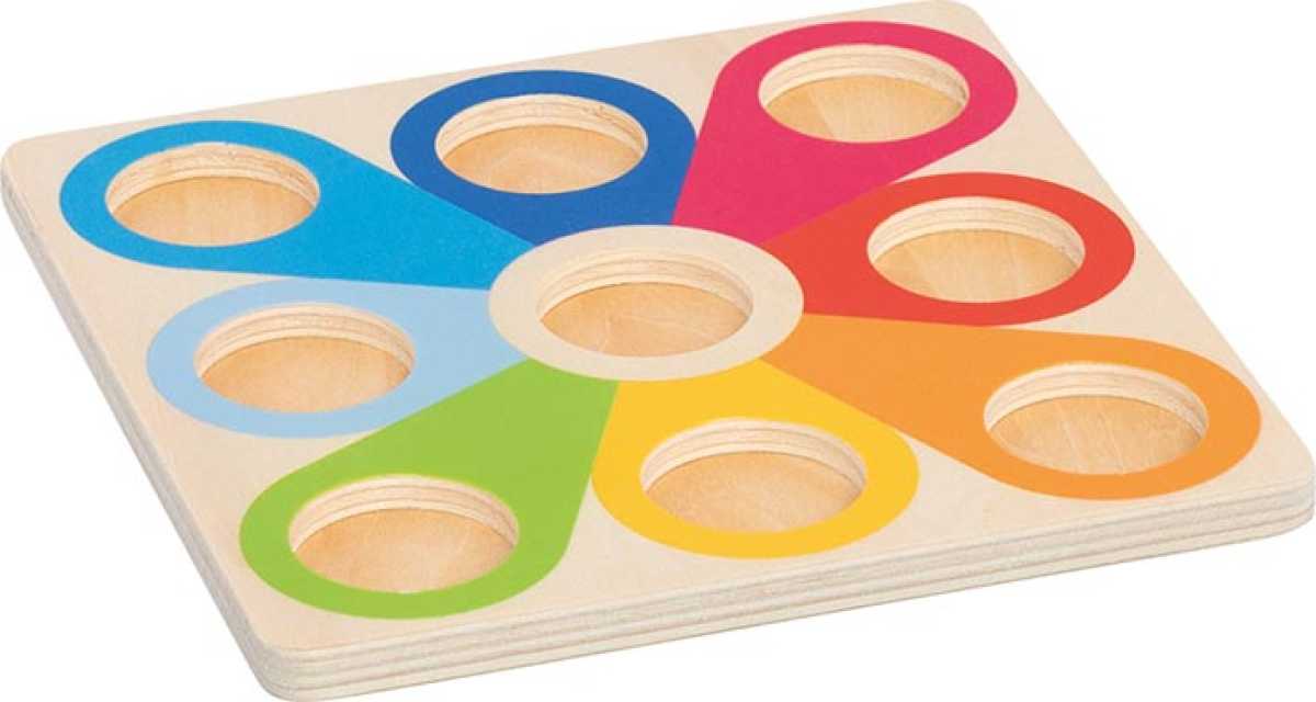 Stapel- und Sortierspiel Kugelpyramide