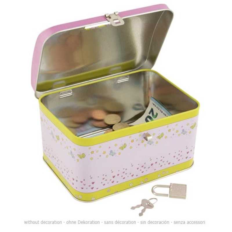 Spardose Pirat und Prinzessin, 2er Set