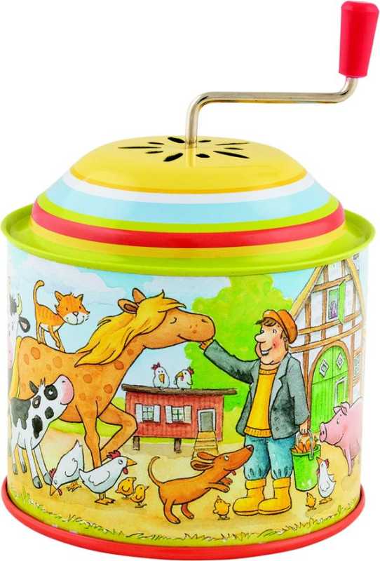 Musikspieldose Bauernhof Melodie: Old Mc Donald had a farm