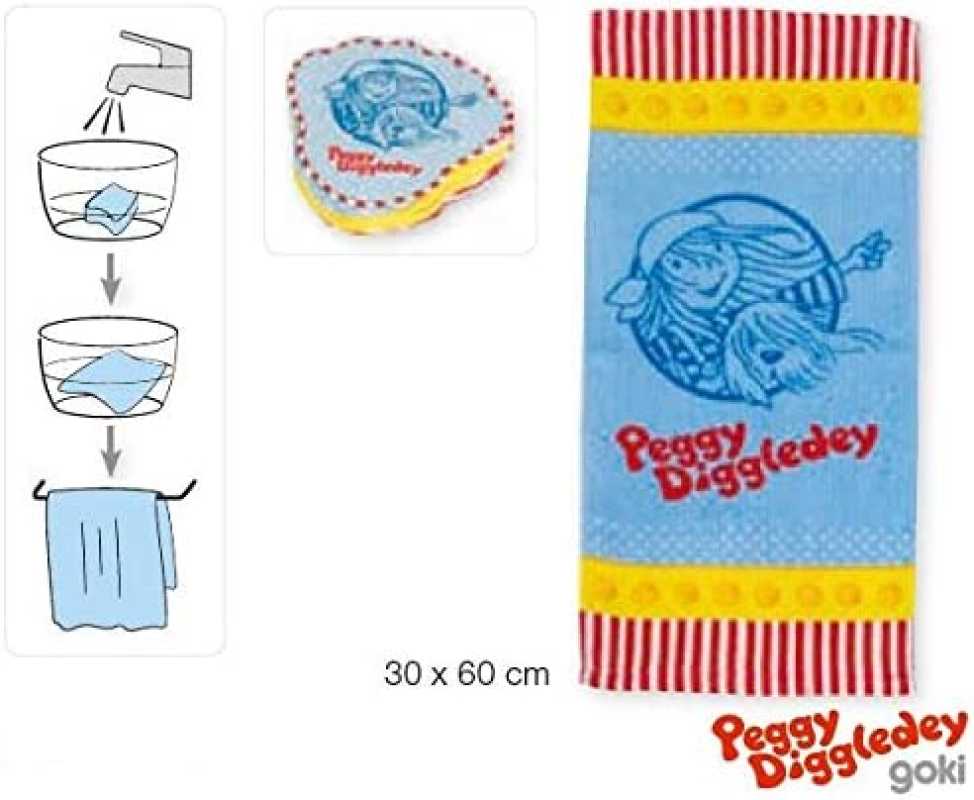 Zauberhandtuch Peggy Diggledey