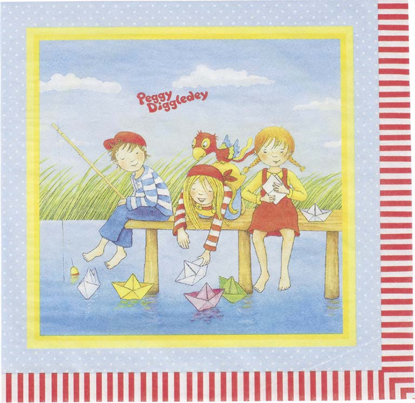 Servietten, Peggy Diggledey