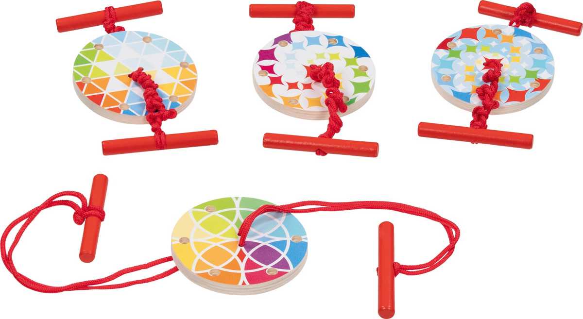 Bunte Sturmscheiben, 12er Set