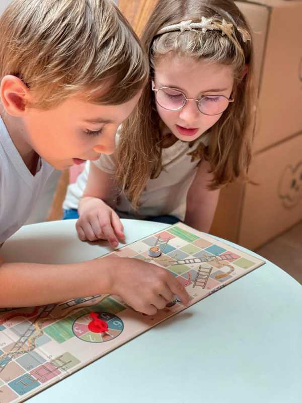 Magnetspiel 'Schlangen & Leitern'