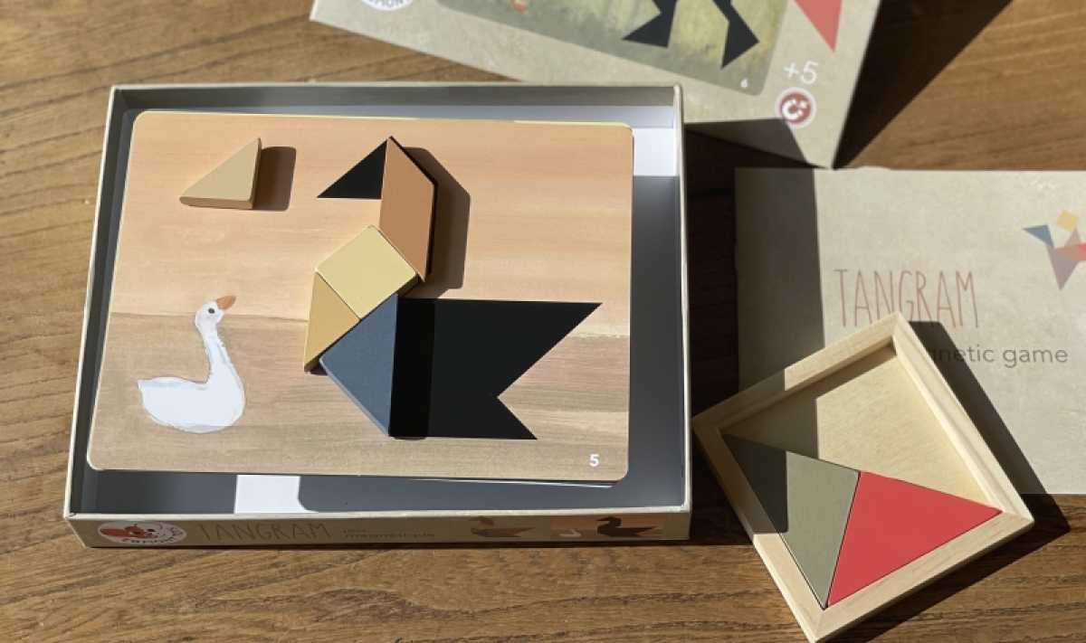 Magnetspiel Tangram