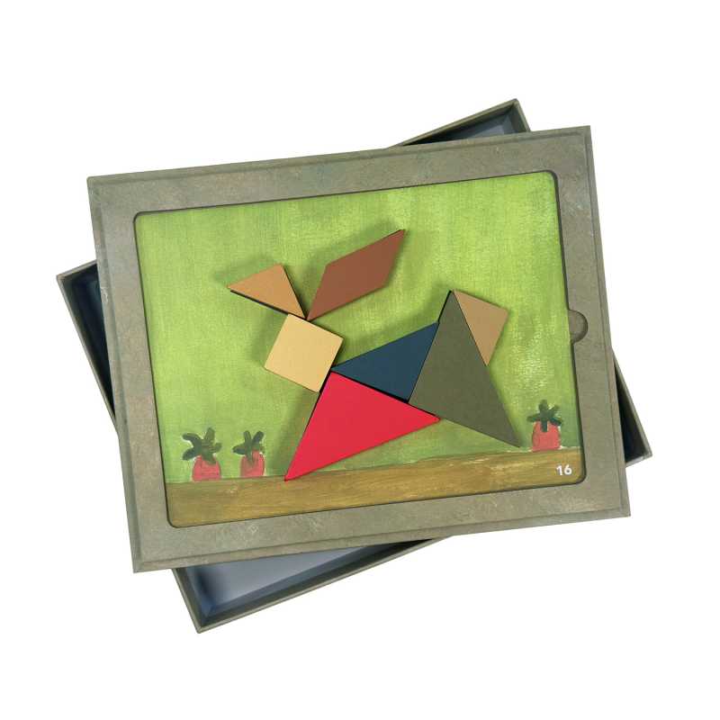 Magnetspiel Tangram
