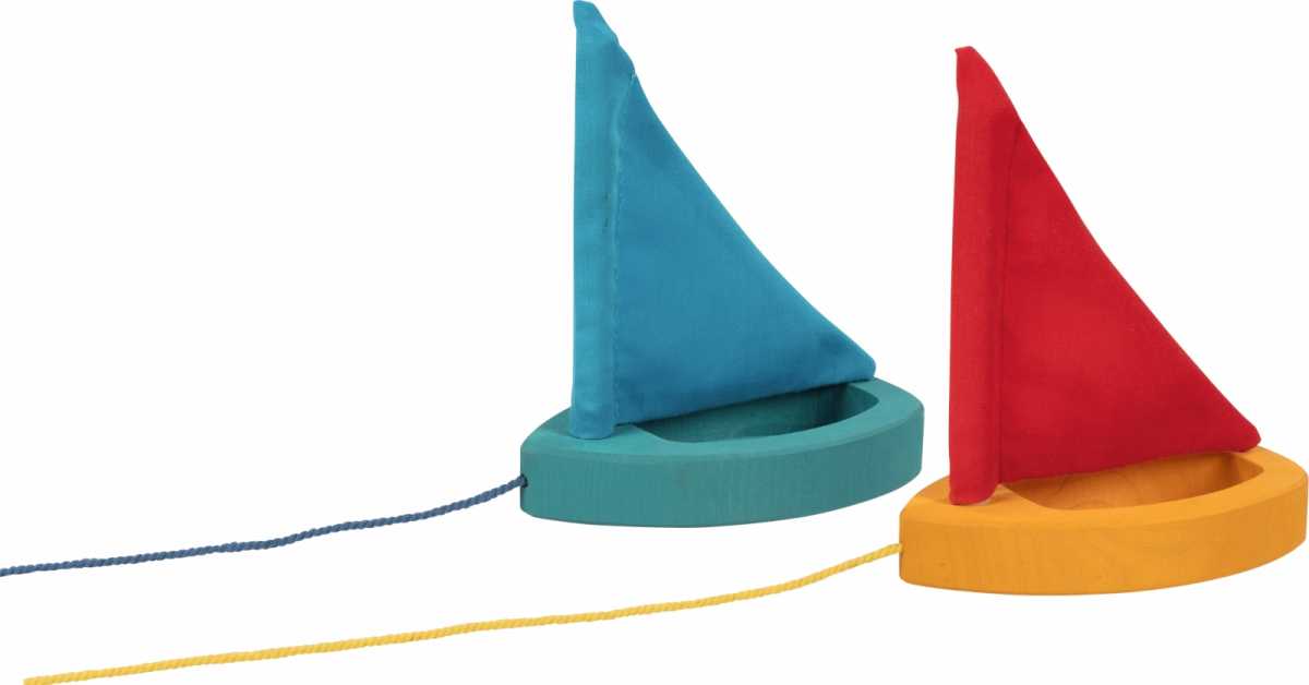 Pfützenschiffchen, 2-fach sortiert, 6er Set
