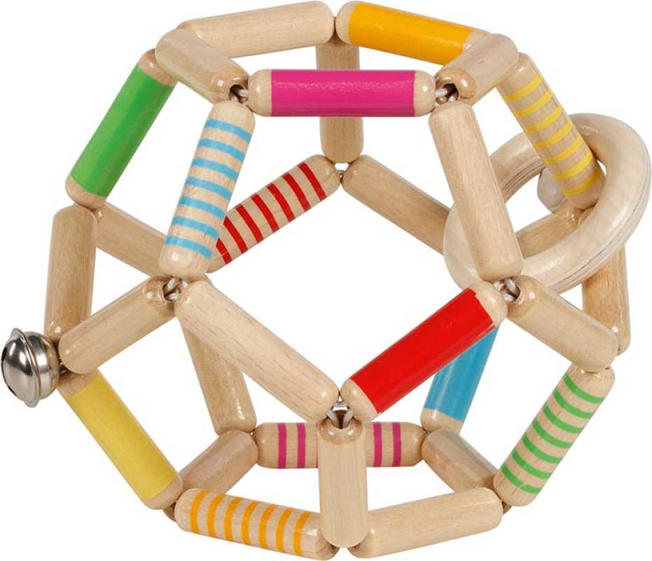 Greifling Elastik Ball gestreift