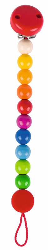 Schnullerkette Regenbogen
