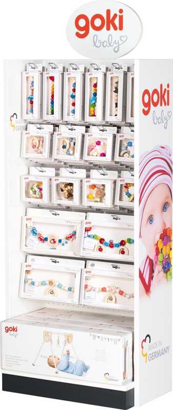 Verkaufsdisplay für goki baby