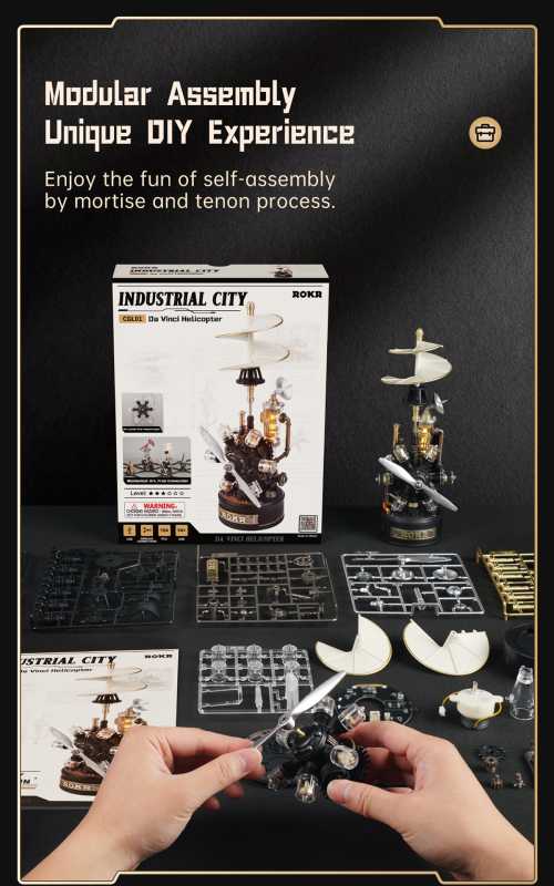 Bausatz 'Da Vinci Helicopter'