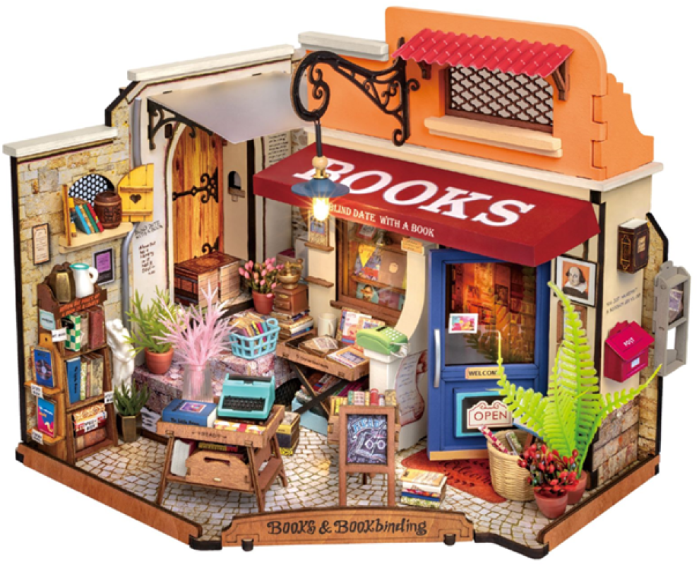 Modellbausatz 'Corner Bookstore'