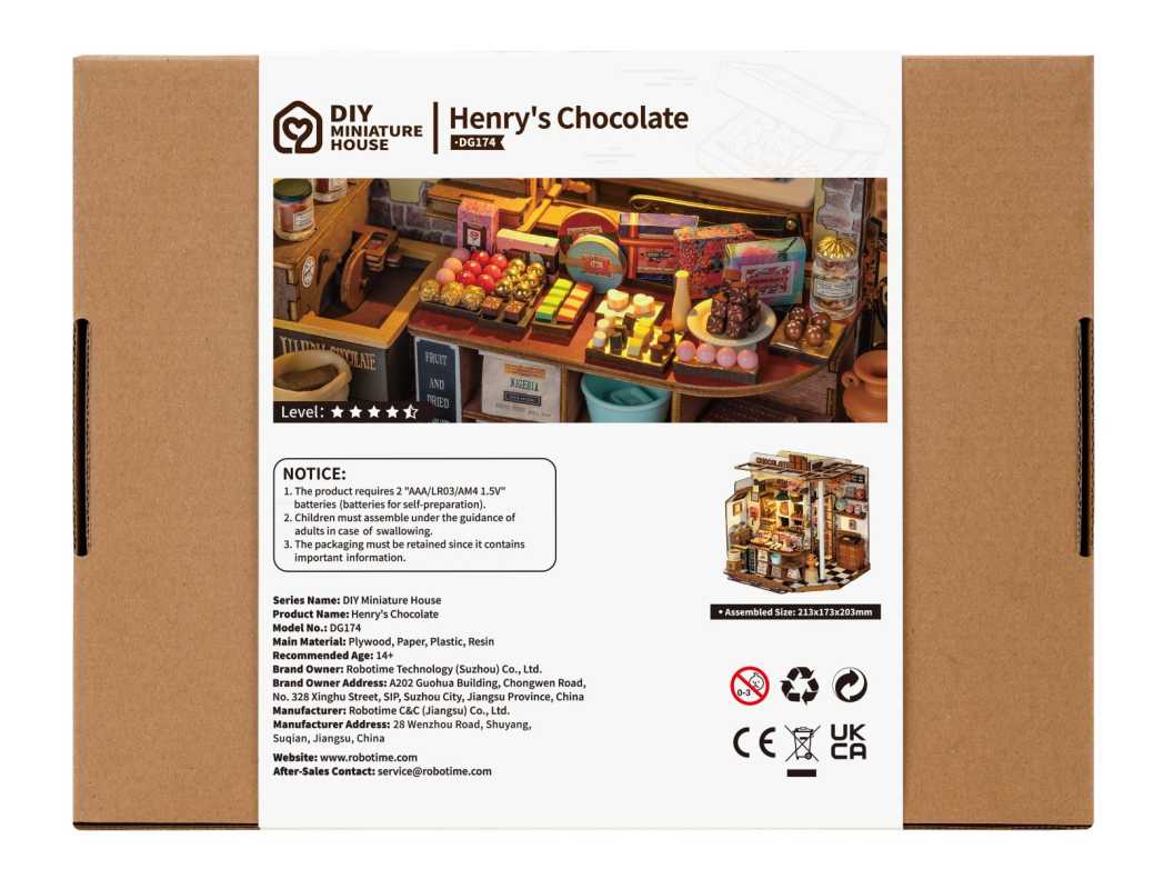 Modellbausatz 'Henry’s Chocolate'