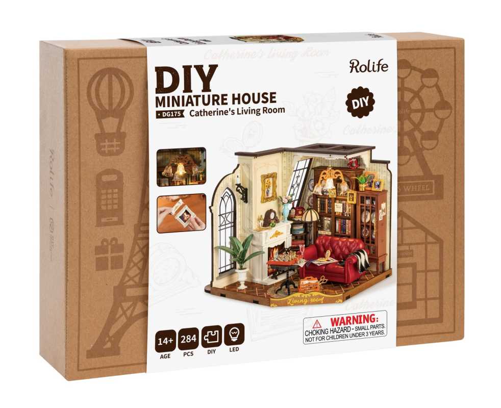 Modellbausatz 'Catherine's Living Room'