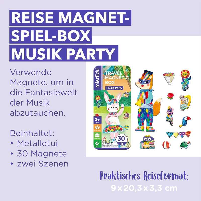 Reise-Magnetspielbox - Musikalischer Abend