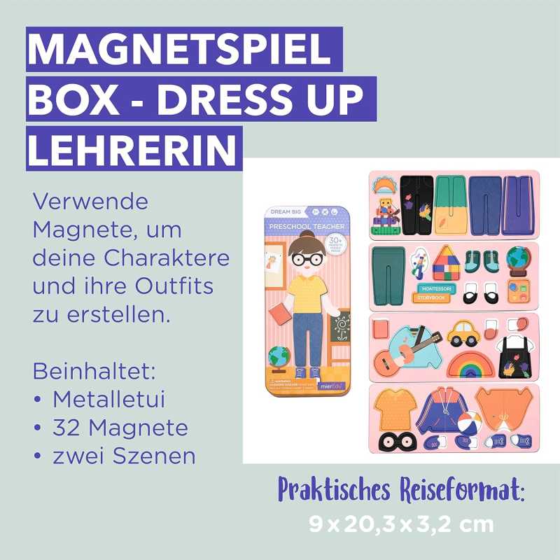 Reise-Magnetspielbox - Lehrerin