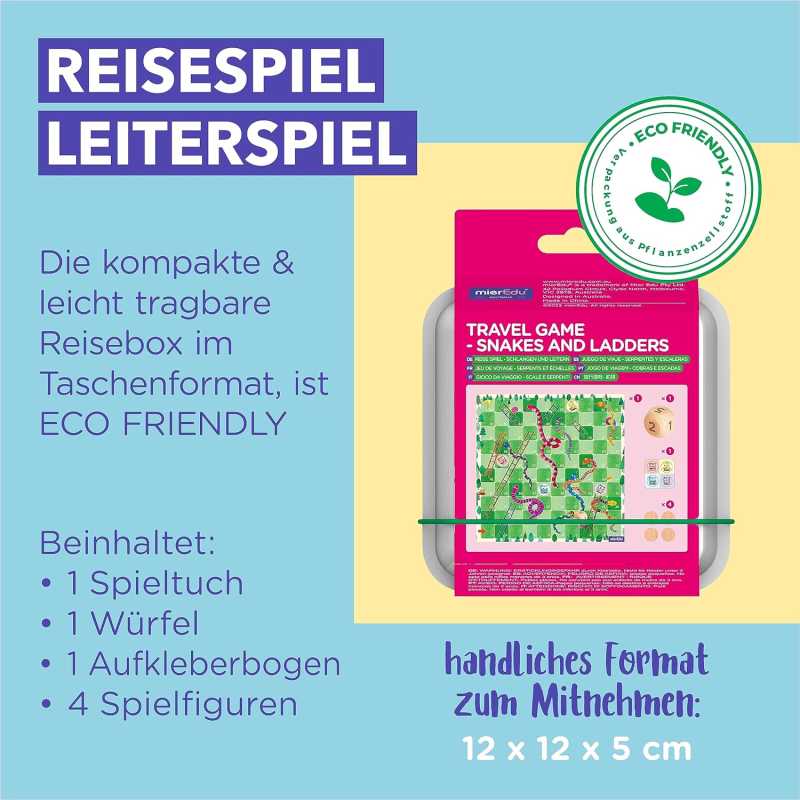 Reisespiel - Leiterspiel