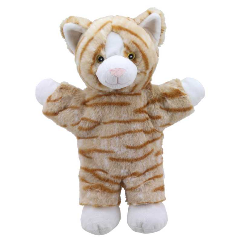 Handpuppe Öko Katze Rotschopf ca. 32 cm