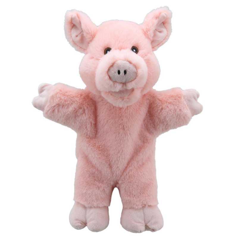 Handpuppe Öko Schwein ca. 32 cm