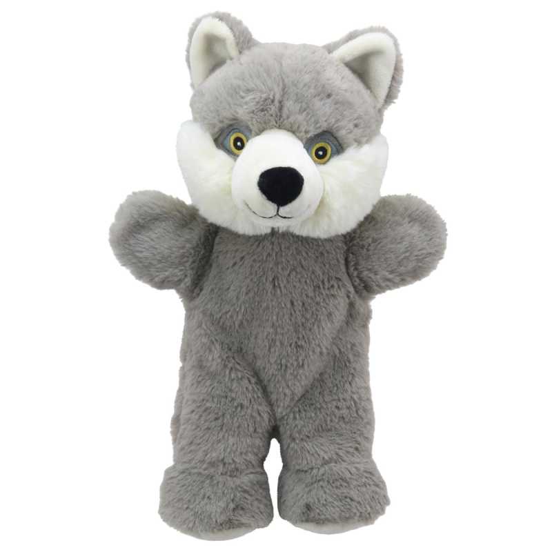 Handpuppe Öko Wolf ca. 32 cm