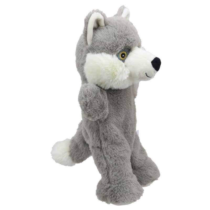 Handpuppe Öko Wolf ca. 32 cm