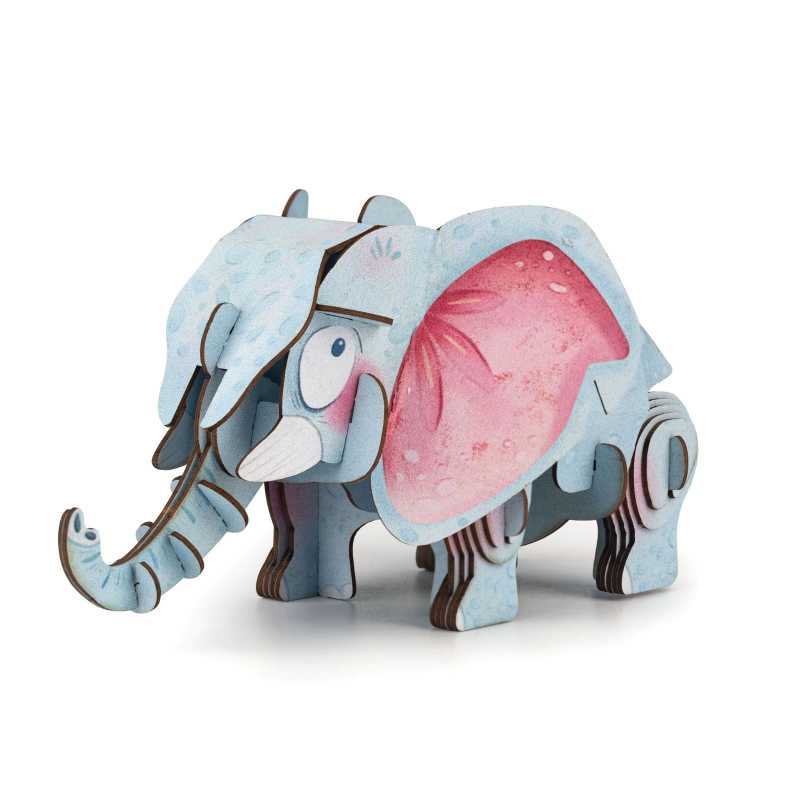 Soundwunder 3D Puzzle Afrikanischer Elefant