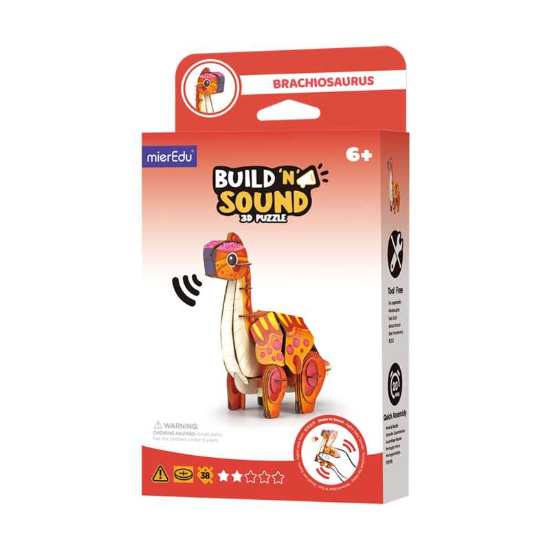 Soundwunder 3D Puzzle Brachiosaurus