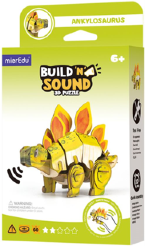 Soundwunder 3D Puzzle Stegosaurus