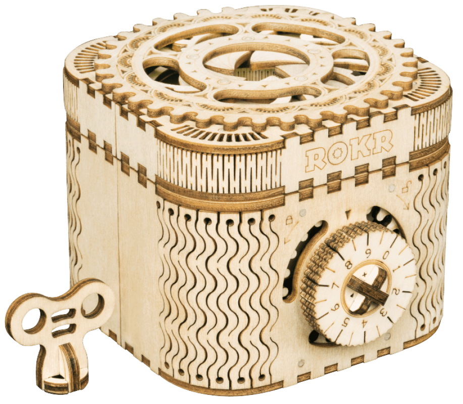 Holzbausatz Schatzkiste