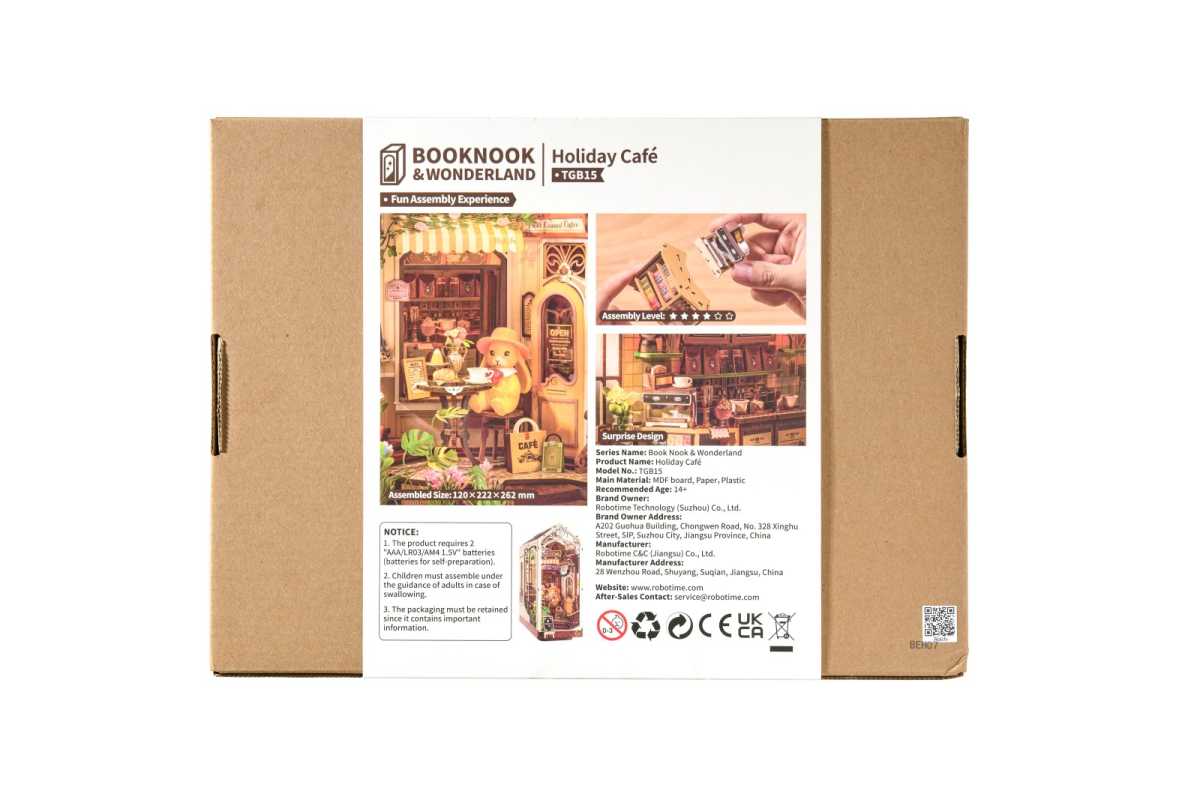 Holzbausatz 'HOLIDAY CAFÉ'