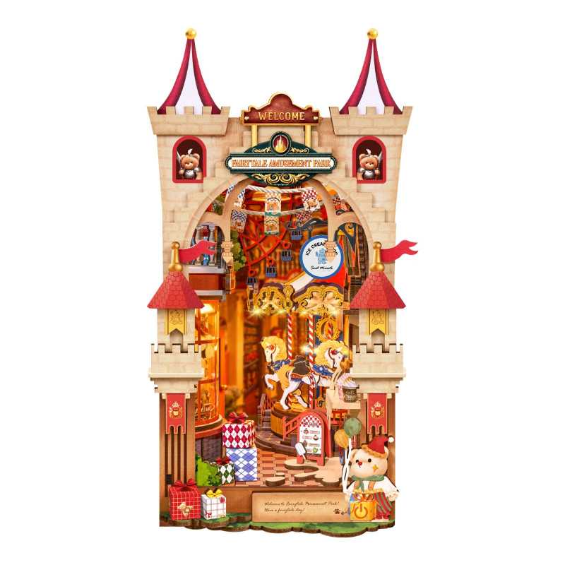 Holzbausatz 'FAIRYTALE AMUSEMENT PARK'