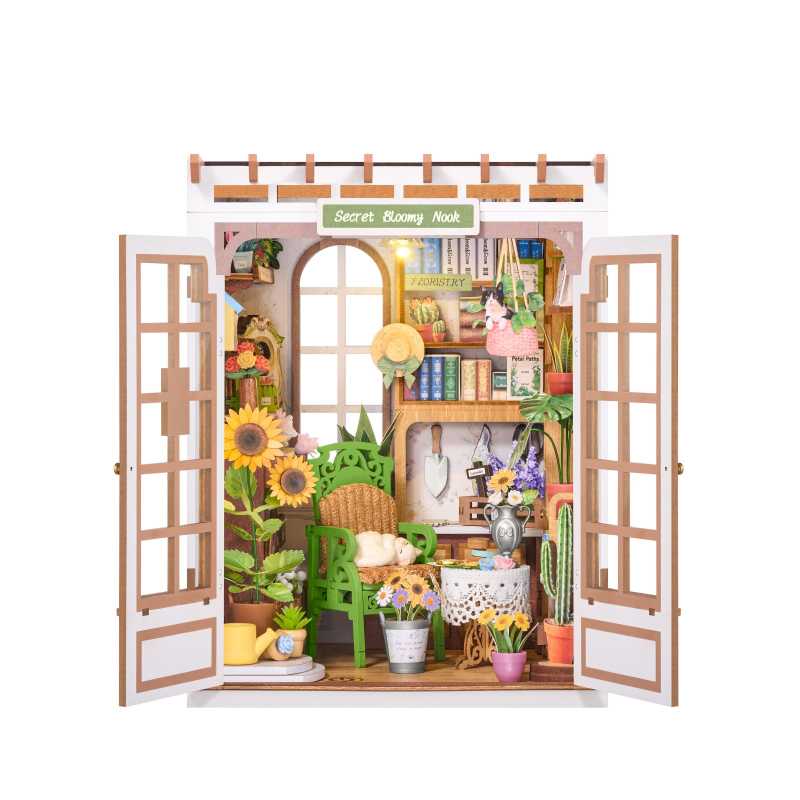 Holzbausatz SECRET BLOOMY NOOK