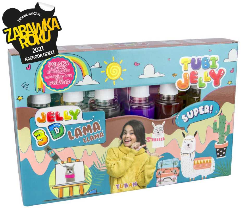 Gelee Set 6 Farben Lama