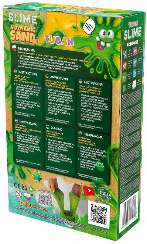 Slime und dynamischer Sand XL Set