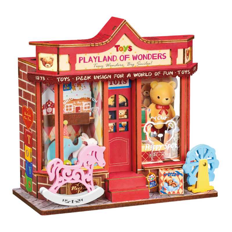 Mini-Modellbausatz 'Whimsy Toy Shop'