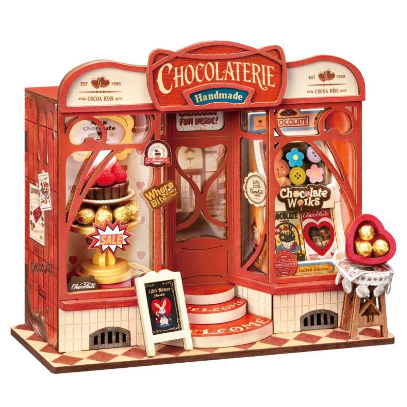 Mini-Modellbausatz 'Sweet Chocolate Shop'