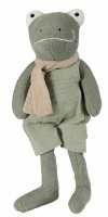 Plüsch Frosch Jeremy 30 cm aus gestrickter Baumwolle