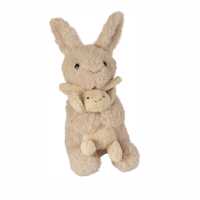 Plüsch Hase Emile mit Baby 20 cm