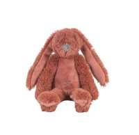 Kleiner Hase Richie Dunkelrot, 28 cm