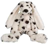 Plüsch Hase Ritchie schwarz gefleckt 28 cm