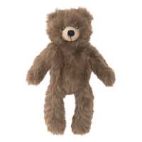 Bär Borre dunkelbraun Flatstyle 23 cm