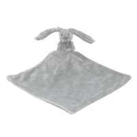 Schmusetuch Hase Richie grau 28 cm