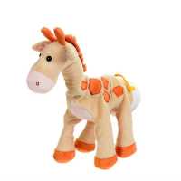 Plüsch Handpuppe Giraffe 30 cm