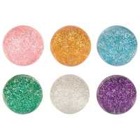 Flummy Glitzer 49 mm, 12er Set