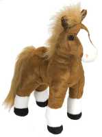 Plüsch Pferd stehend braun 30 cm Cuddlekin