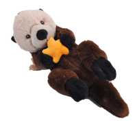 Plüsch Seeotter liegend 30 cm Ecokins